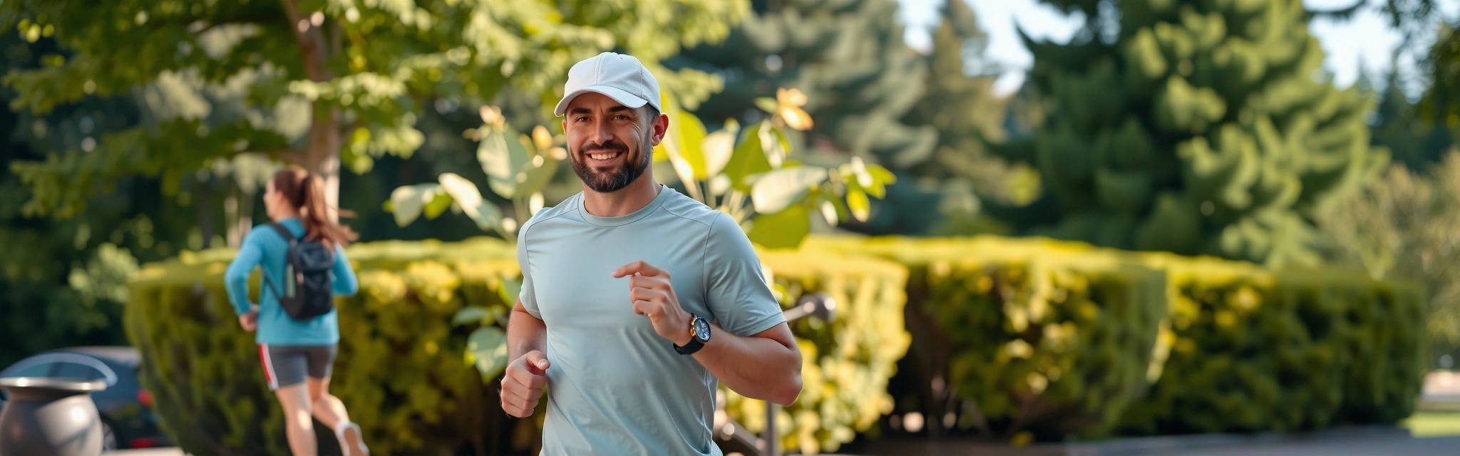 Man in peak physical condition enjoying an outdoor activity, symbolizing health and vitality.